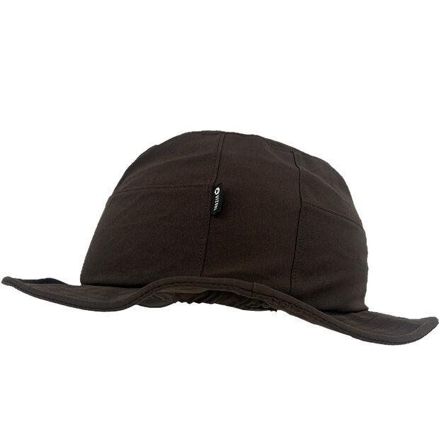 Vizorz SwitchCap fietshelmcover - Brown sunny classic