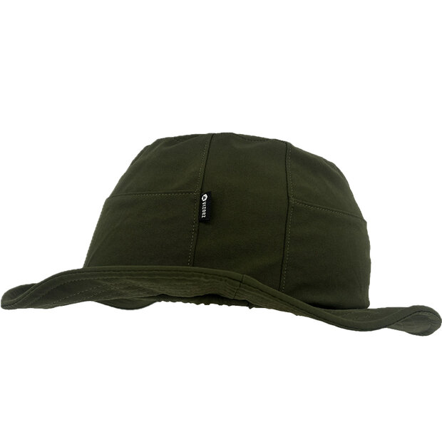 Vizorz SwitchCap fietshelmcover - Green sunny classic