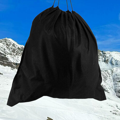 Skihelm Vizorz wit  - Incl hoes, vizier oranje en vizier grijs/goud - Maat L