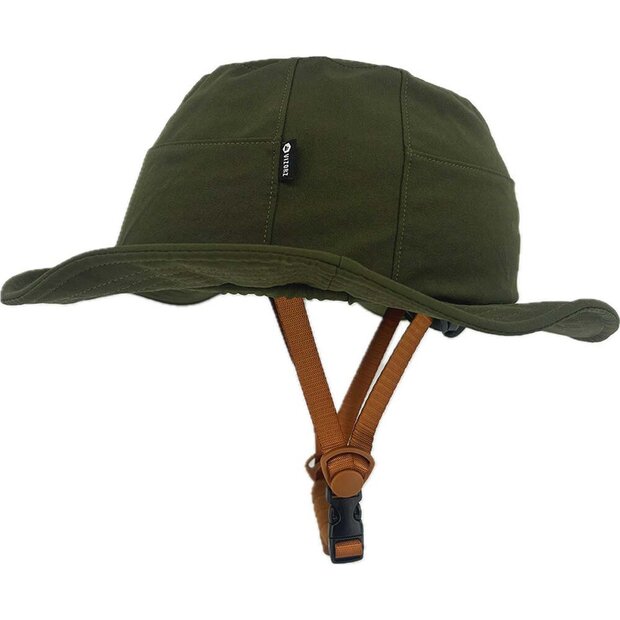 Vizorz SwitchCap fietshelm - Green sunny classic