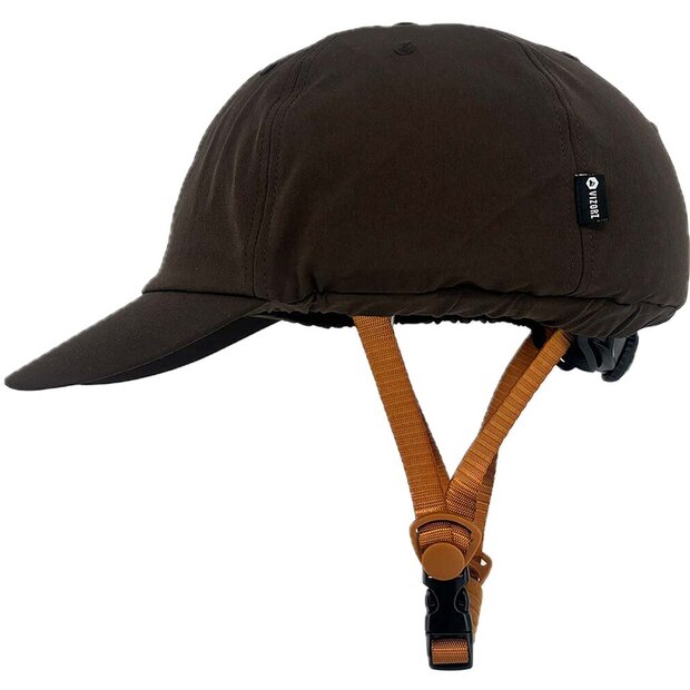 Vizorz SwitchCap fietshelm - Brown base cap