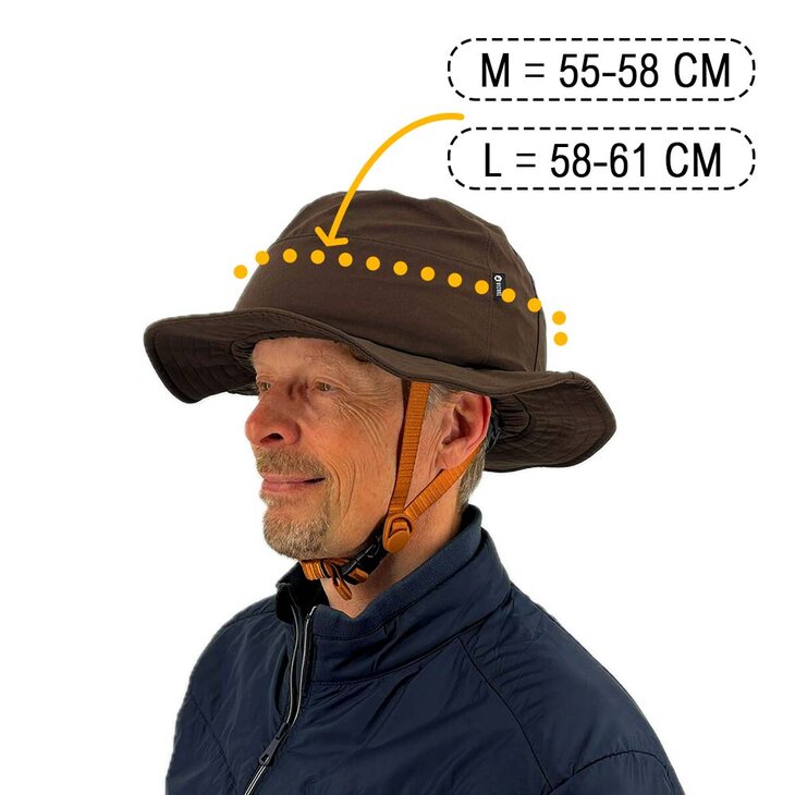 Vizorz SwitchCap fietshelm - Brown sunny classic