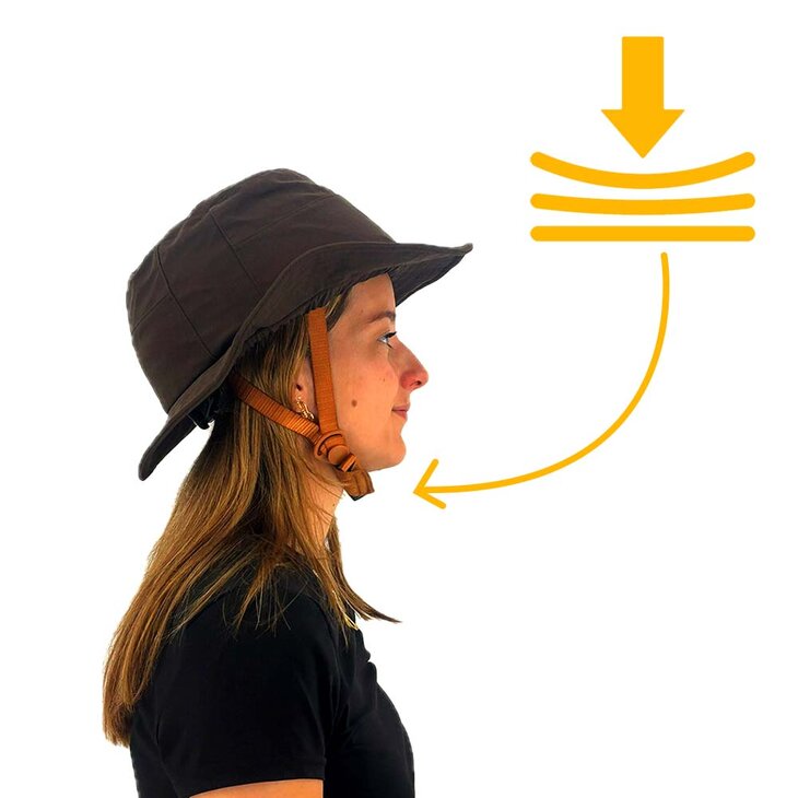 Vizorz SwitchCap fietshelm - Brown sunny classic