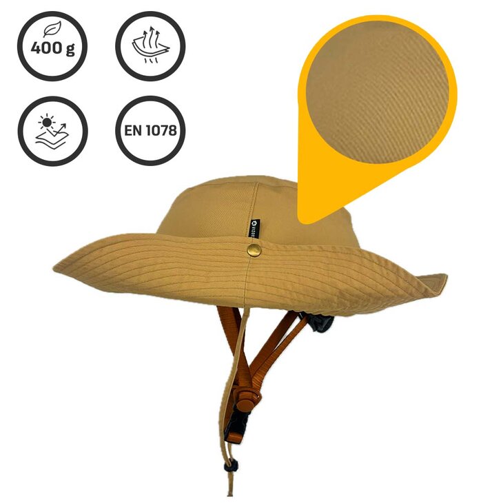 Vizorz SwitchCap fietshelm - Camel urban