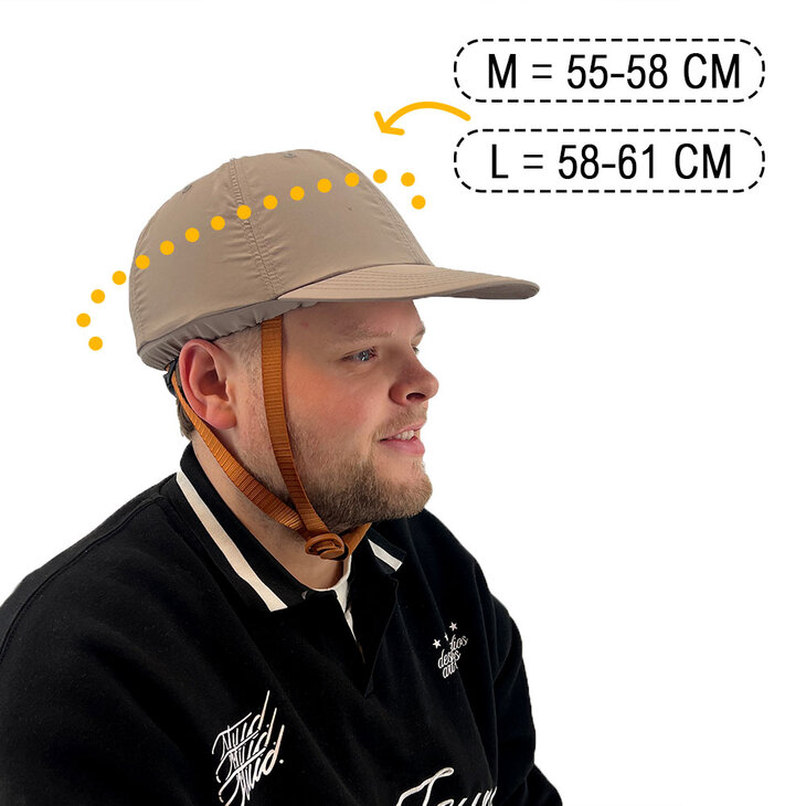 Vizorz Switchcap fietshelm - Grey Cap