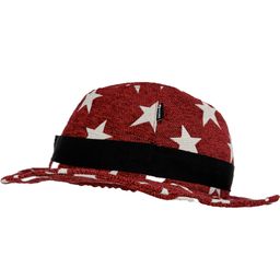 Vizorz SwitchCap fietshelmcover - Red stars stylish