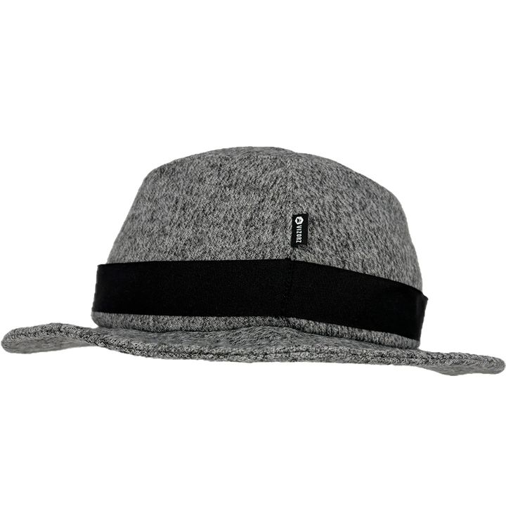 Vizorz SwitchCap fietshelmcover - Grey woolly stylish