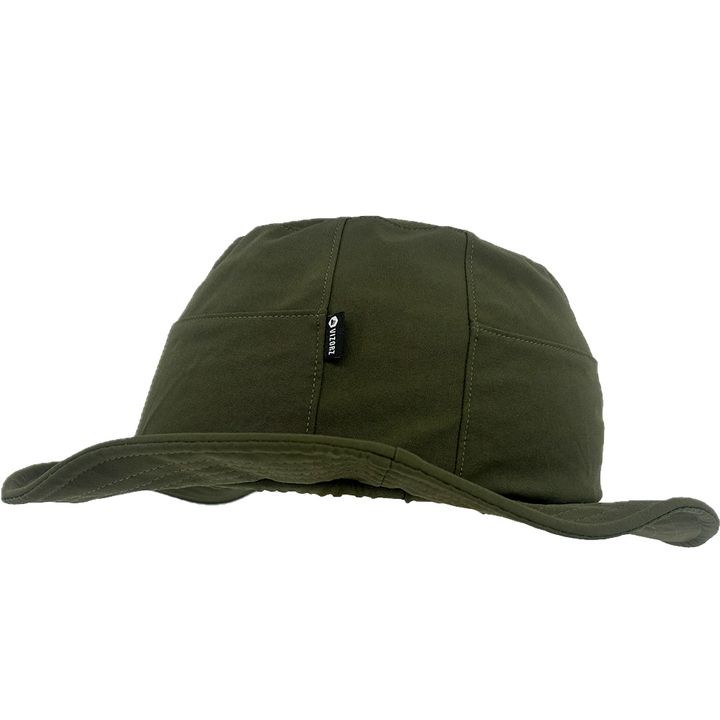 Vizorz SwitchCap fietshelmcover - Green sunny classic